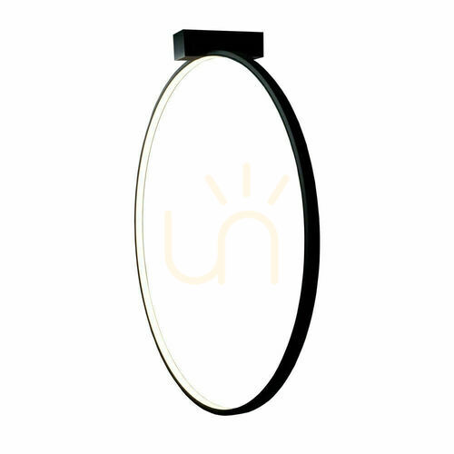 Kontrollera Vägglampa Antigo Agaro svart LED 93 cm 3000K 4310