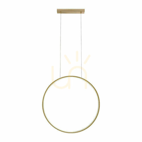 Kontrollera Pendellampa Antigo Agaro guld LED 57 cm 5305