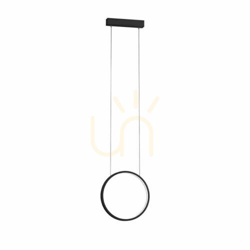 Kontrollera Pendellampa Antigo Agaro svart LED 27 cm 4000K 5307