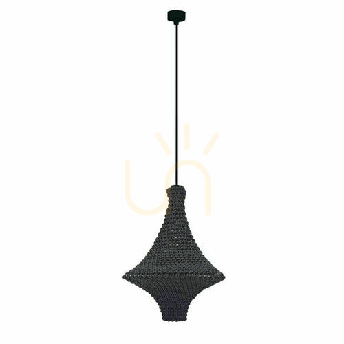 Kontrollera Pendellampa Antigo Alda S svart 30 cm stål E27 5111