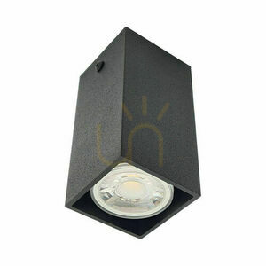 Plafond Antigo Doha svart stål 80 mm LED MR11 1095 small 0
