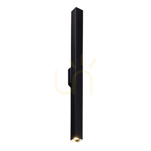 Kontrollera Vägglampa Antigo Doha svart 80 cm LED MR11 IP44 8078