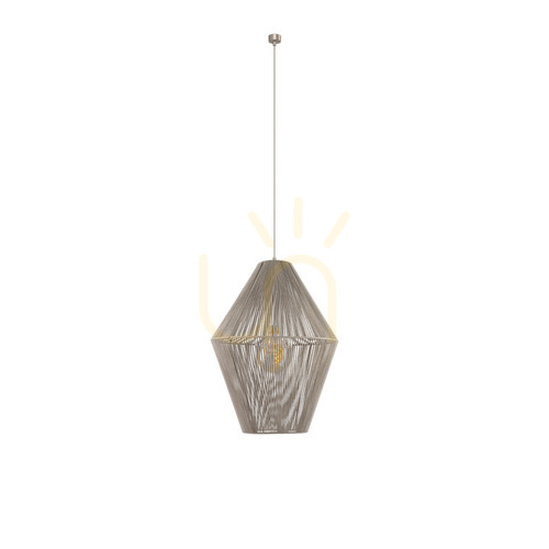 Kontrollera Pendellampa Antigo Hagata beige 50 cm E27 5128
