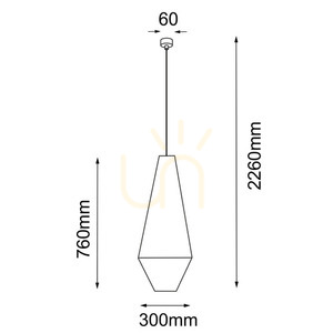Pendellampa Antigo Hagata grå stål/bomull 30 cm E27 LED 5126 small 1