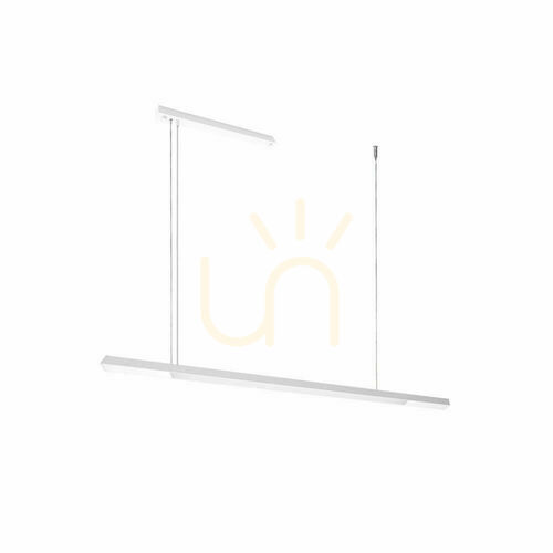 Kontrollera Pendellampa Antigo Hakoda vit LED 130 cm 1953