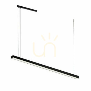 Pendellampa Antigo Hiate Line svart LED 150 cm 4000K 1854 small 0