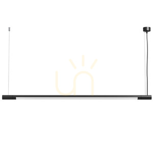 Pendellampa Antigo Ibara svart LED T5 130 cm stål 5054 small 0