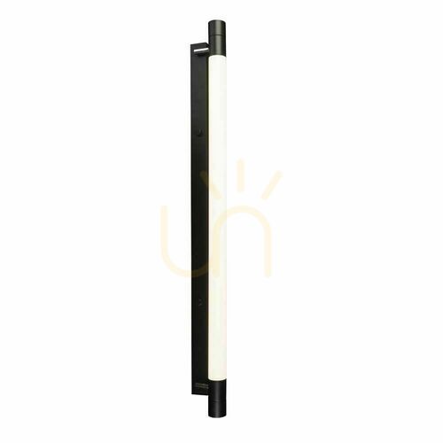 Kontrollera Vägglampa Antigo Ibara K1 svart LED IP44 58 cm 8090