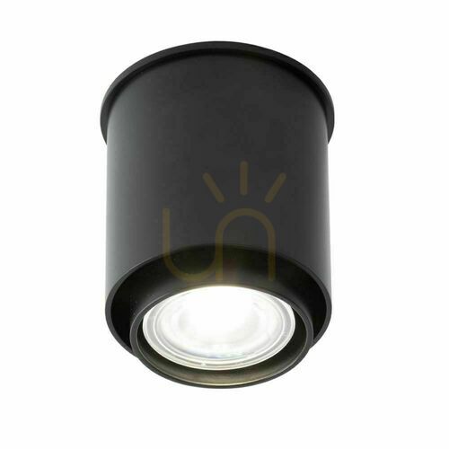 Kontrollera Plafond Antigo Iga svart GU10 95 mm 1115