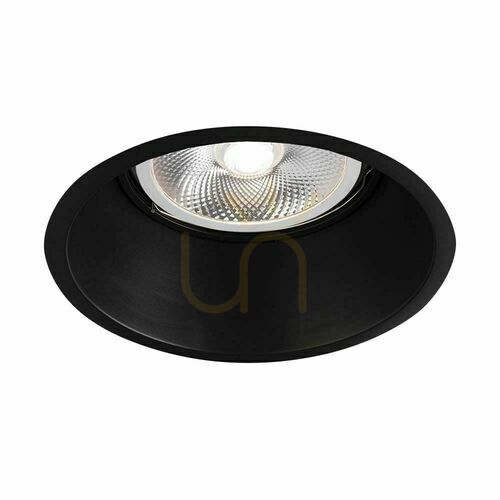 Kontrollera Infälld lampa Antigo Kami svart LED ES111 3327