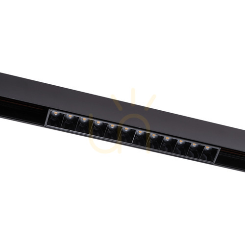 Kontrollera Spotlight Antigo Komatsu magnetisk svart 220 mm LED 4000K 6562