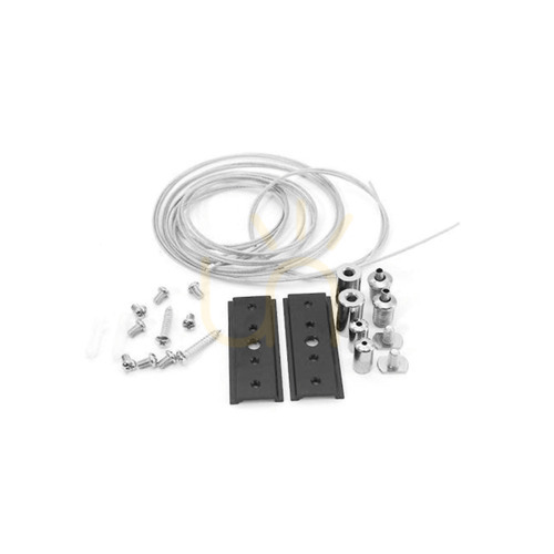 Kontrollera Pendlingssats till magnetskena Antigo Komatsu 48V svart 150 cm 6583