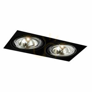 Inbyggd armatur Antigo Komoro 2x LED ES111 svart 3309 small 0