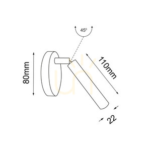 Vägglampa Antigo Kosame K3 guld matt G9 110 mm 4010 small 1