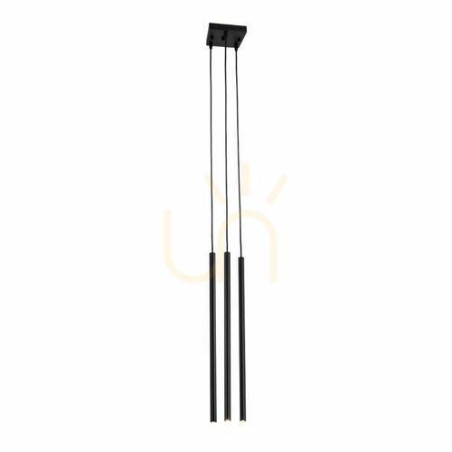 Kontrollera Pendellampa Antigo Kosame 3 svart LED G9 600 mm 7846