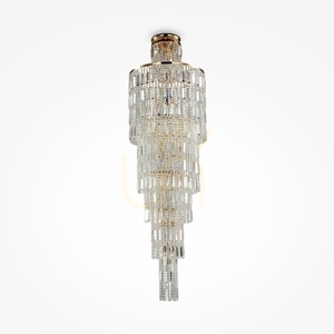 Guldfärgad kristallplafond Maytoni NIAGARA DIA003-PT50-G 16×E14 Ø50 cm small 0