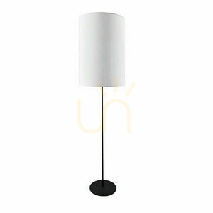 Golvlampa Antigo Lamego vit 170 cm E27 stål/tyg small 0