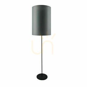 Golvlampa Antigo Lamego grå 170 cm E27 stål/tyg small 0