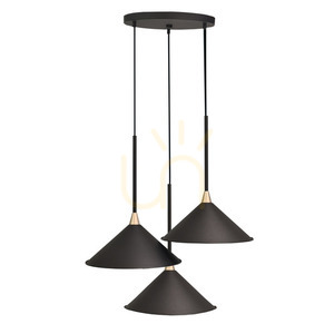 Pendellampa Antigo Merto 3 svart stål 32 cm 5066 0 Pendellampa Antigo Merto 3 svart stål 32 cm 5066 small 0