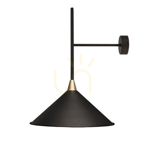 Vägglampa Antigo Merto svart stål 47 cm E27 LED 4019 small 0