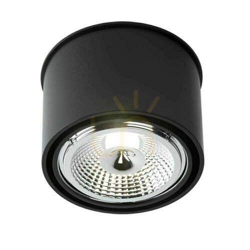 Kontrollera Plafond Antigo Miki svart 14,5 cm LED ES111 1117