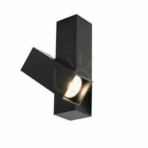 Kontrollera Spotlight Antigo Mitsuma 1 svart LED MR11 8000