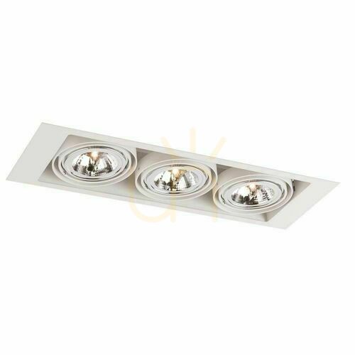 Kontrollera Inbyggd spotlight Antigo Muko 3 vit LED ES111 7358