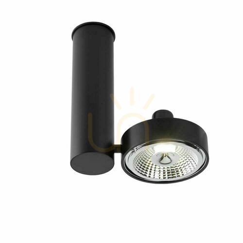 Kontrollera Spotlight Antigo Natori svart LED ES111 2208