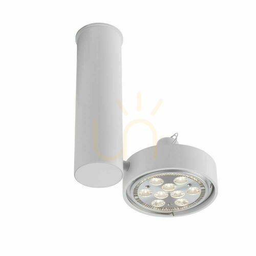 Kontrollera Spotlight Antigo Natori 1 vit LED ES111 7209