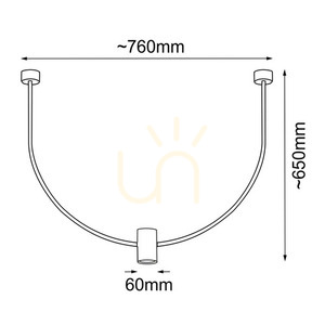 Pendellampa Antigo No. C platina matt stål 76 cm GU10 LED 5082 small 1