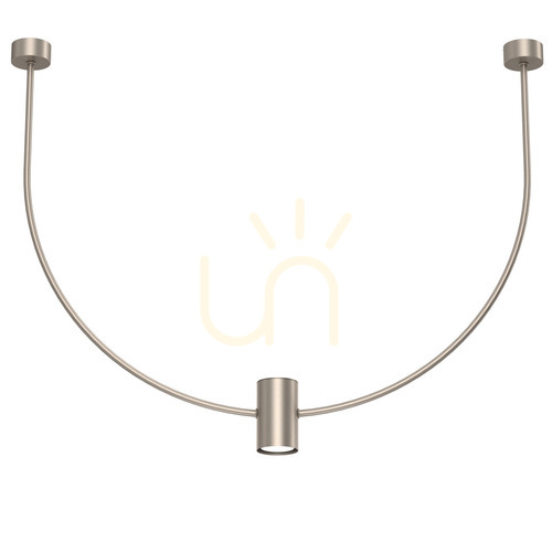 Kontrollera Pendellampa Antigo No. C platina matt stål 126 cm GU10 LED 5084