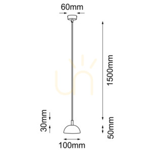 Pendellampa Antigo No. Di svart 10 cm LED GX53 5160 small 1