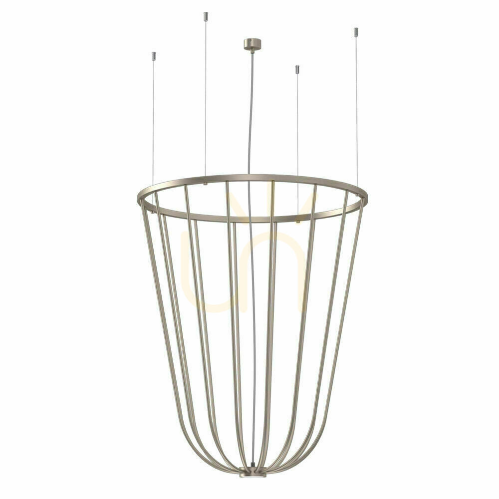 Kontrollera Pendellampa Antigo no. moon platina matt 60 cm LED GX53 5144 Pendellampa Antigo no. moon platina matt 60 cm LED GX53 5144