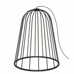Golvlampa Antigo No. Moon svart stål GX53 93 cm small 0