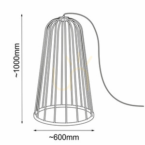 Golvlampa Antigo no. moon svart stål 100 cm GX53 LED 1 Golvlampa Antigo no. moon svart stål 100 cm GX53 LED small 1