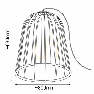 Utomhusstående ljus Antigo No. Moon svart stål 93 cm 9417 1 Utomhusstående ljus Antigo No. Moon svart stål 93 cm 9417 small 1
