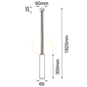 Pendellampa Antigo Noda svart GU10 300 mm 5542 small 1