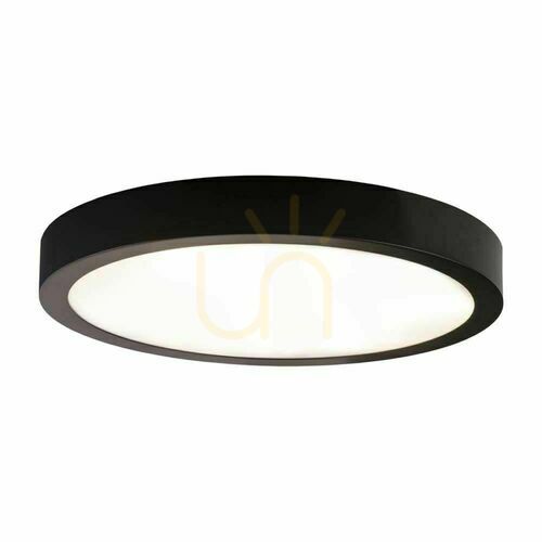 Kontrollera Plafond Antigo Nomi svart LED 42 cm 3000K 1149