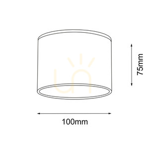 Plafond Antigo Suwa svart GX53 10 cm 8052 small 1