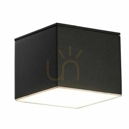 Kontrollera Plafond Antigo Suwa svart GX53 10x10 cm 8053