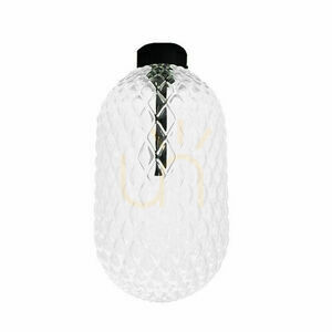 Plafond Antigo Tanpo I svart stål glas 20 cm 1093 small 0