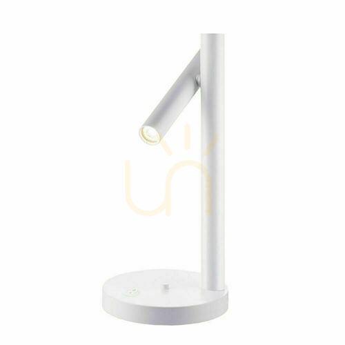 Kontrollera Bordslampa Antigo Yabu G vit stål 43 cm LED MR11 2032