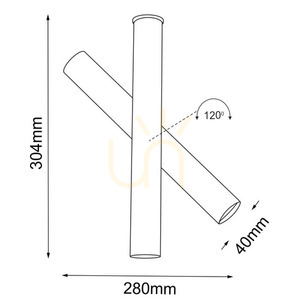Spotlight Antigo Yabu R2 vit LED MR11 7262 small 1