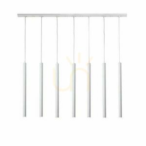 Pendellampa Antigo Yabu 7 vit, 7 rör GU10, takfäste 140 cm 7576 small 0