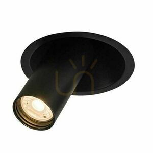 Antigo Yakumo 2 7806 svart infälld spotlight med GU10 small 0
