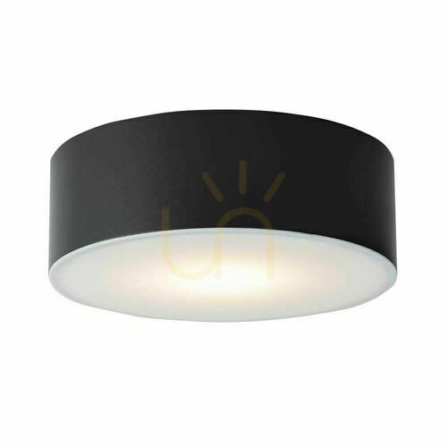 Kontrollera Plafond Antigo Zama svart IP44 20 cm 4000K 8587