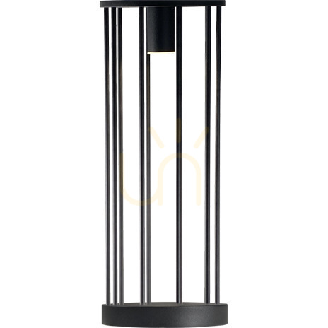 Kontrollera Stående trädgårdslampa Antigo Hagi antracit 50 cm 9906