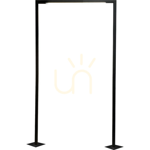 Kontrollera Utomhusstående trädgårdslampa Antigo Taketa 9930 antracit 214 cm