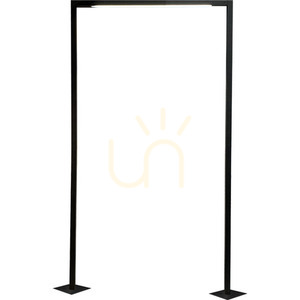 Utomhusstående trädgårdslampa Antigo Taketa 9930 antracit 214 cm small 0
