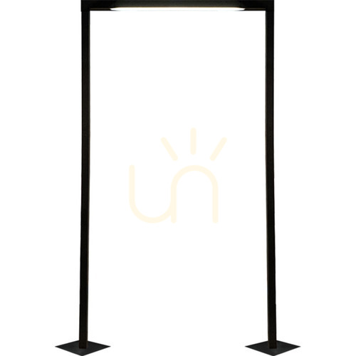 Kontrollera Utomhusstående trädgårdslampa Antigo Taketa antracit 164 cm 9932